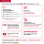 Infografika dotycząca Twojego e-PITa z informacjami gdzie można się zgłosić.